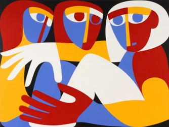 Till Light Arise, 1988 (acrílico a bordo)